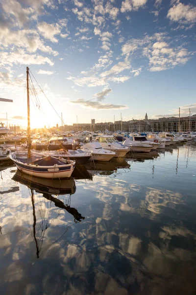 Pleziervaartuigen Van Marseille Frankrijk — Stockfoto