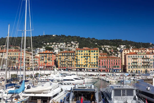 View Nice City Cote Azur France — стоковое фото