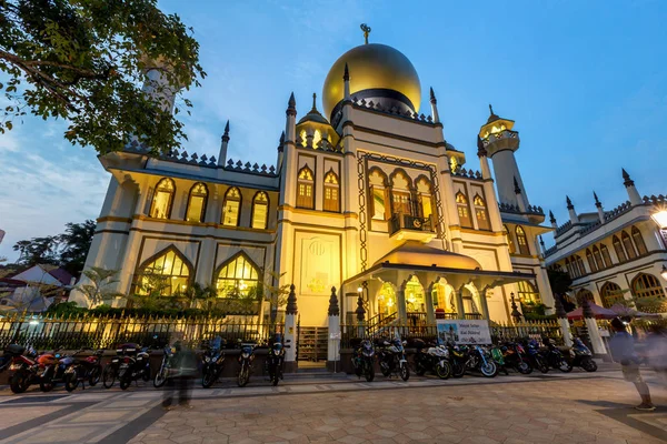 Arab Street Mešita Singapuru — Stock fotografie