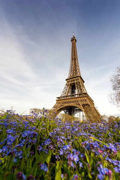 Eiffel Torony Párizsban Franciaországban — Stock Fotó