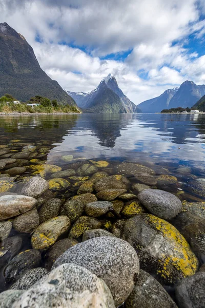 Milfordský Zvuk Newzealnd — Stock fotografie