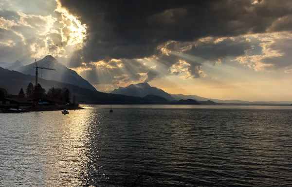 瑞士因特拉肯的风景 — 图库照片