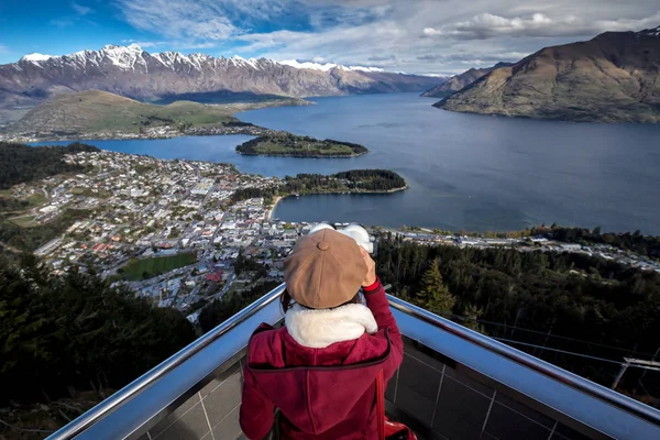 Great Landscape Queenstown Newzealand — Stock Photo, Image