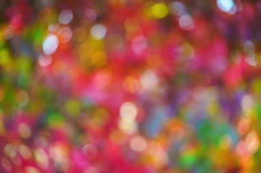Renkli bokeh soyut ışık arkaplanı