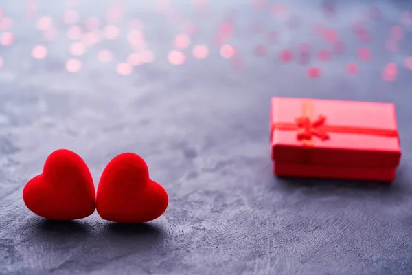 Valentinstag Geschenkbox — Stockfoto