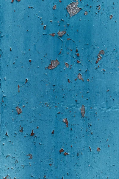 Duvar arka planda paslı boyalı metal yüzey. Pas deseni — Stok fotoğraf