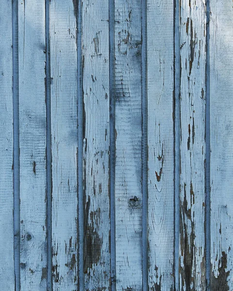 Alten blauen Holz Textur Hintergrund. vertikale Anordnung. — Stockfoto