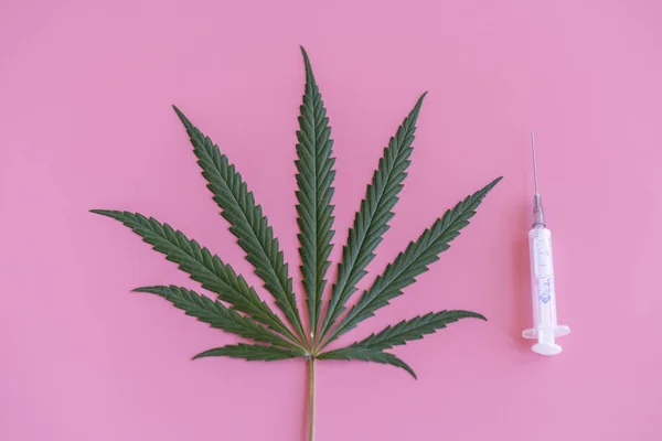 Konceptet Marijuana Leder Till Beroendet Droger — Stockfoto