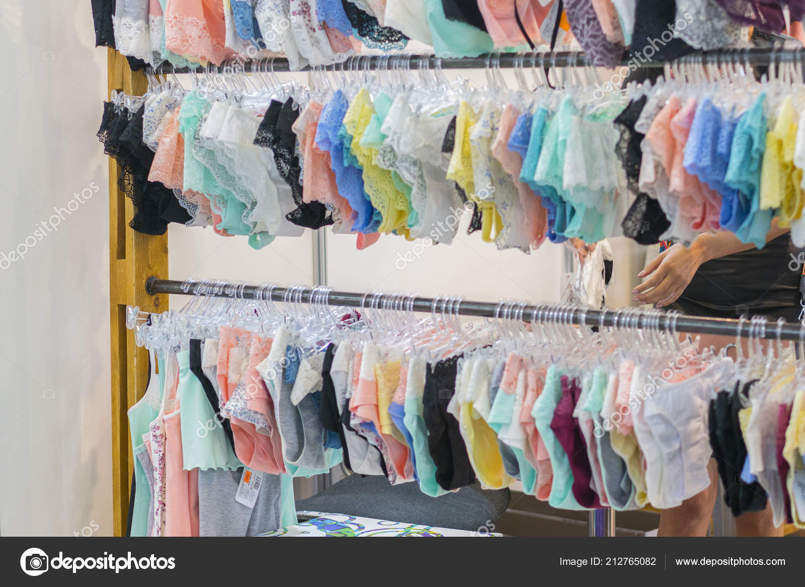 Lingerie Store Bra Panties Underwear Display Stand, Clothing Store