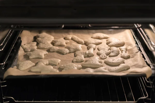 Ingwerplätzchen Ofen Gekocht — Stockfoto