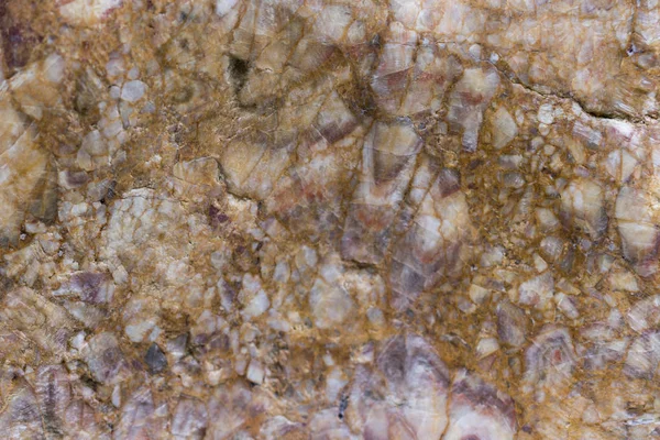 Kahverengi taş yakın çekim arka plan kırık