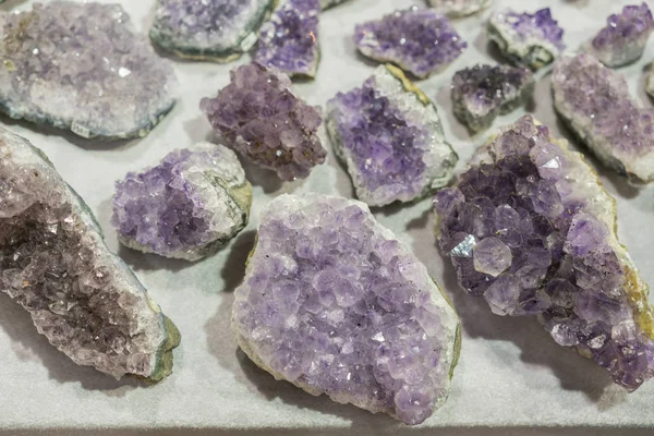 Akuamarin Doğal Kuvars Mavi Mücevher Jeolojik Kristalleri Arka Plan Doku — Stok fotoğraf
