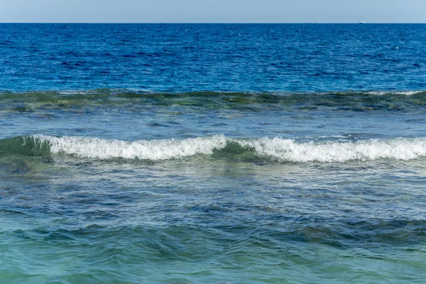 Sea Waves Beautiful Waves Sea Small Waves Sea — Stock Photo, Image