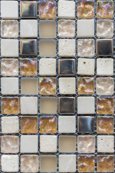 Das Schöne Muster Der Keramik Wandstruktur Für Den Hintergrund Keramikglas — Stockfoto