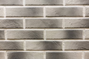 Yeni gri tuğla arka plan