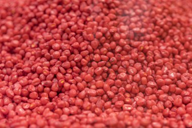 Ham mısır tohumları veya mısır çekirdekleri Mısır meyve vardır. Mısır bir tahıl ve çekirdekler bir sebze veya nişasta kaynağı pişirme kullanılır.