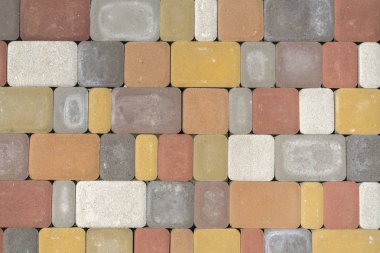 Arka plan. Çok renkli döşeme karoları.