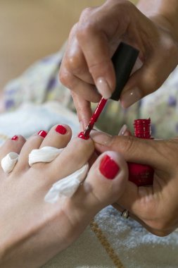 Pedikür süreci makro bakış. 