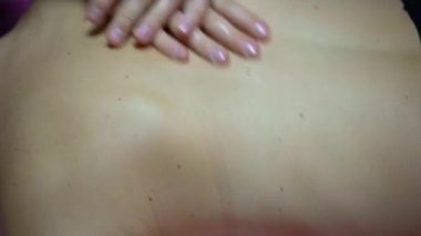 İyileştirme masajı prosedürü.