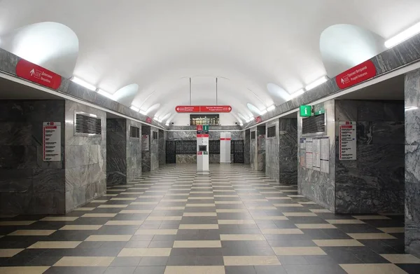 Innenraum Der Metrostation Tschernyschewskaja — Stockfoto