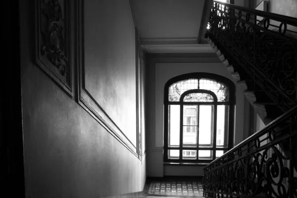 Fragmento Decoração Interiores Uma Casa Apartamento Estilo Art Nouveau Rua — Fotografia de Stock