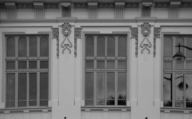 Vitebsk Tren İstasyonu St Petersburg Art Nouveau tarzı içinde pencere eşiği