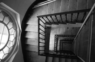 Kamennoostrovskiy prospekt St Petersburg üzerinde Art Nouveau tarzında bir daire ev iç dekorasyon parçası