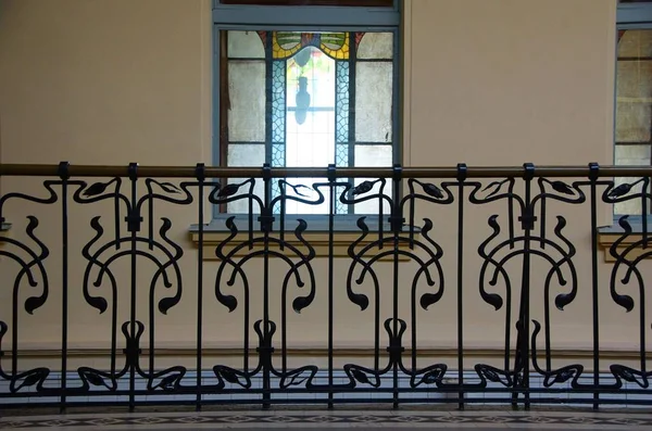 Fragment Des Innenraums Der Lichthalle Vitebsky Bahnhof Petersburg — Stockfoto