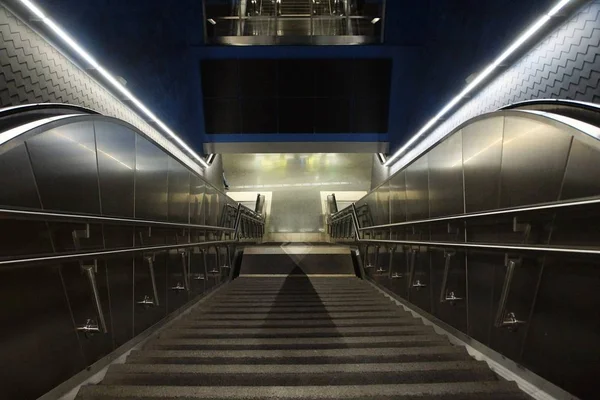 Tunnelbanestationen Centralen Tunnelbanan Stockholm — Stockfoto