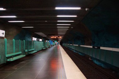 Stockholm 'deki Stadion Metro İstasyonu