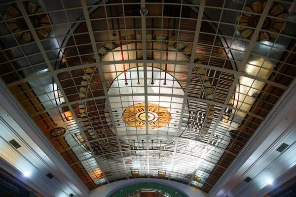 Fragmento Del Diseño Arquitectónico Del Interior Estilo Art Nouveau Singer — Foto de Stock