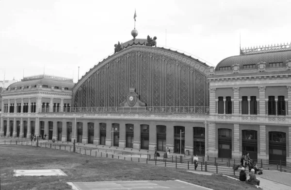 Façade Principale Gare Atocha Madrid — Photo