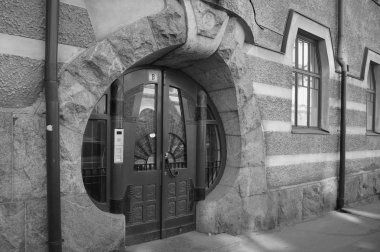 Helsinki'de ada Kataynokka Art Nouveau tarzı House Juniper