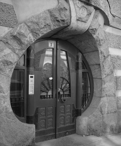 Haus Wacholder im Jugendstil auf der Insel Kataynokka in Helsinki — Stockfoto