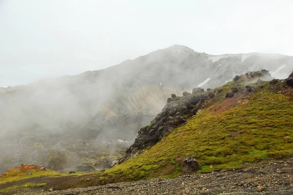 A cool summer Icelandic morning — Stock Photo, Image