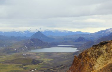 Serin bir yaz akşamı ve güzel bir manzara
