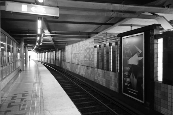 Stanice Metra Gamla Stan Historické Části Stockholmu — Stock fotografie