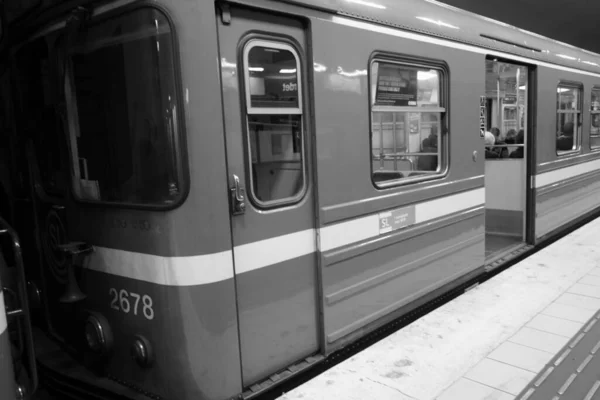 Gamla Stan Metrostation Het Historische Deel Van Stockholm — Stockfoto