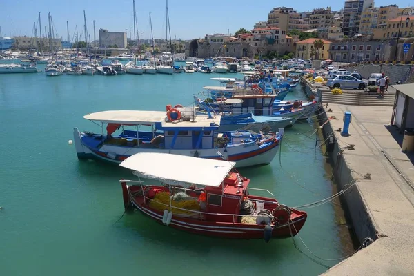 Warme Zomerdag Een Wandeling Het Gebied Van Oude Haven Stad — Stockfoto