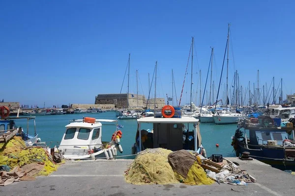 Warme Zomerdag Een Wandeling Het Gebied Van Oude Haven Stad — Stockfoto