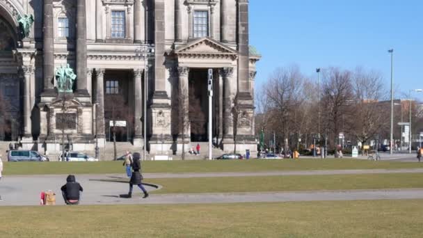 베를린 돔, 베를린, 독일에서 베를린 대성당에 루스의 팬 — 비디오