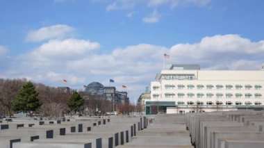 Berlin, Almanya 'da öldürülen Avrupa Yahudileri Anıtı