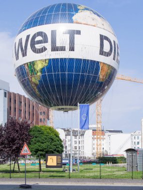 Sıcak hava balon Hiflyer, Highflyer, dünya balon, Berlin, Almanya