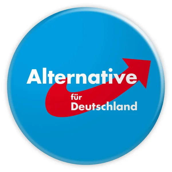 AFD düğmesini, beyaz arka plan üzerinde 3d çizim