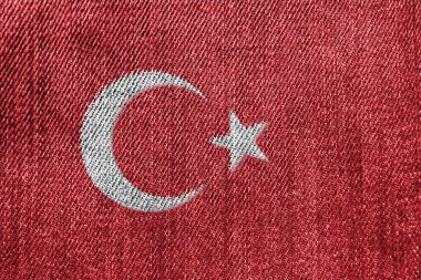 Türkiye Tekstil Sanayi veya politika kavramı: Türk bayrağı Denim Jeans