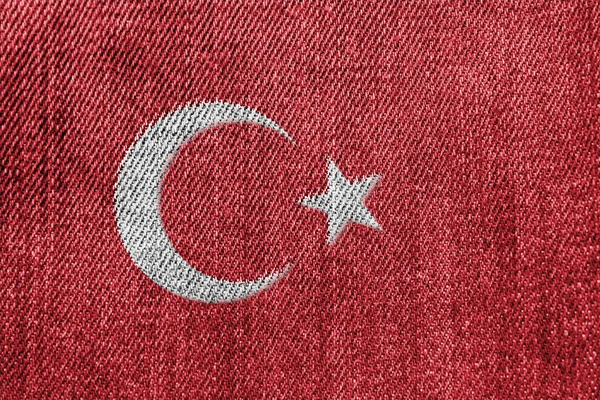 Türkiye Tekstil Sanayi veya politika kavramı: Türk bayrağı Denim Jeans
