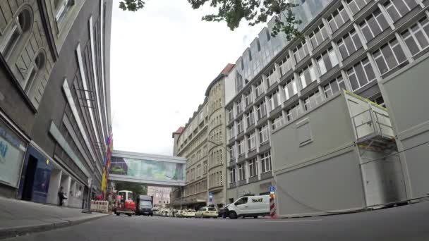 Time Lapse: Kaufhaus des Westens, generalmente abreviado como KaDeWe, en Berlín — Vídeo de stock