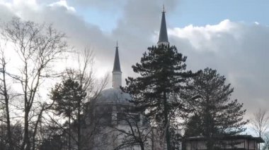 Sehitlik Camii, Berlin, Almanya akşam