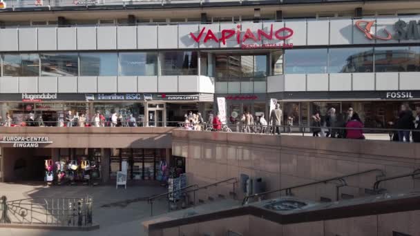 Europa Center Shopping Mall At Breitscheidplatz In Berlin In