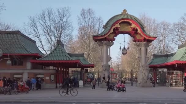 The Elephant Gate Entrance To Berlin Zoological Garden In Berlin